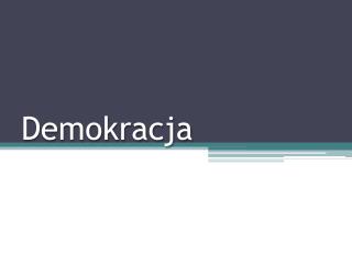 Demokracja