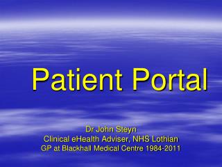 Patient Portal