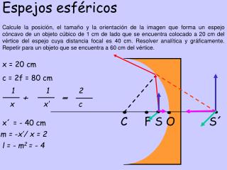 Espejos esféricos