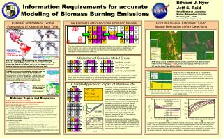 Information Requirements for accurate Modeling of Biomass Burning Emissions