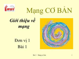 Mạng CƠ BẢN