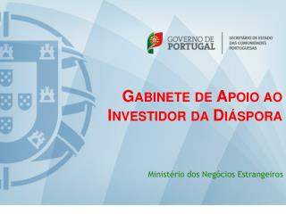 Gabinete de Apoio ao Investidor da Diáspora