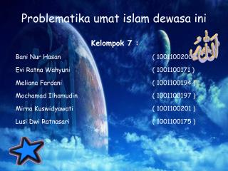 Problematika umat islam dewasa ini