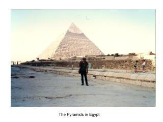 The Pyramids in Egypt