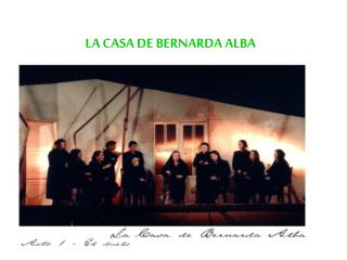 LA CASA DE BERNARDA ALBA