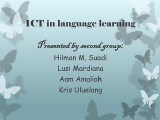 ICT in language learning