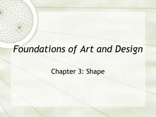 Foundations of Art and Design