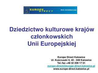 Dziedzictwo kulturowe krajów członkowskich Unii Europejskiej