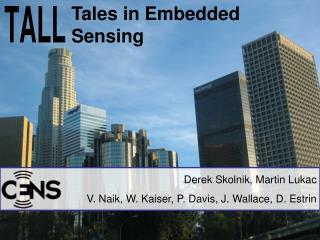 Tales in Embedded Sensing