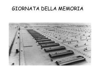 GIORNATA DELLA MEMORIA