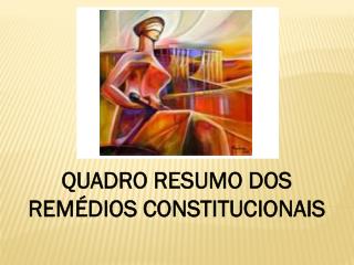 QUADRO RESUMO DOS REMÉDIOS CONSTITUCIONAIS