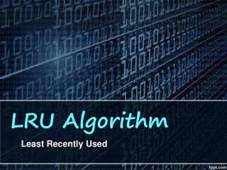 LRU Algorithm