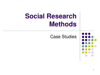 Social Research Methods