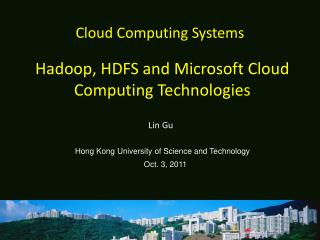 Cloud Computing Systems