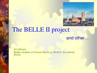 The BELLE II project and other …