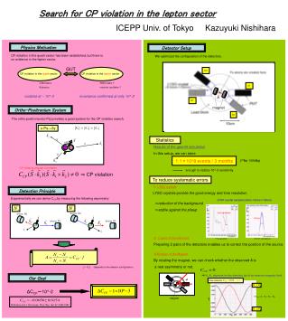 Search for CP violation in the lepton sector