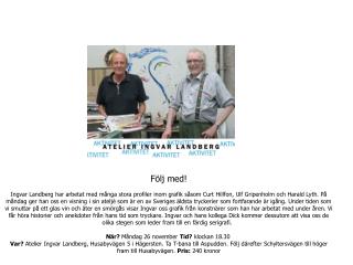 Följ med!