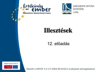 Illesztések