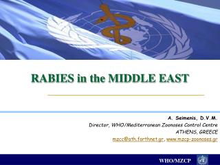 RABIES in the MIDDLE EAST