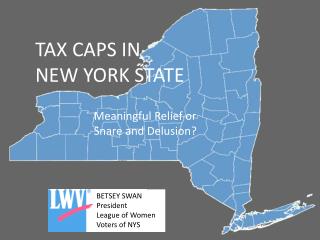 TAX CAPS IN NEW YORK STATE