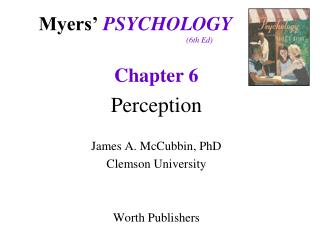 Myers’ PSYCHOLOGY 				(6th Ed)