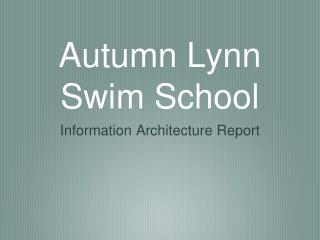 Autumn Lynn Swim School