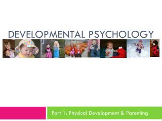 Developmental Psychology