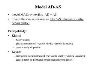 Model AD-AS