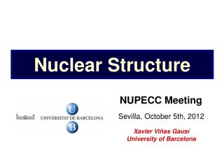 Nuclear Structure