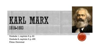 Karl Marx 1818-1883