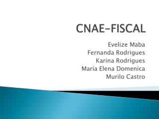 CNAE-FISCAL