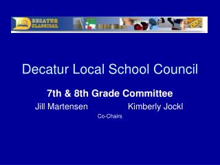 Decatur Local School Council