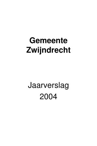 Gemeente Zwijndrecht