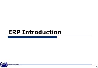 ERP Introduction