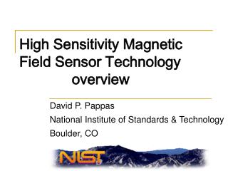 High Sensitivity Magnetic Field Sensor Technology overview