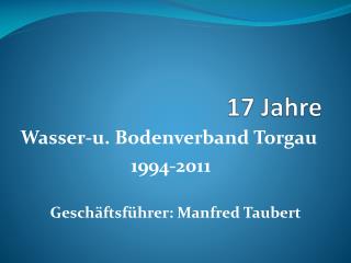 17 Jahre