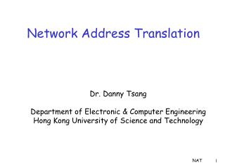 Network Address Translation
