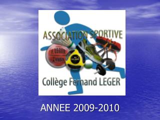 ANNEE 2009-2010