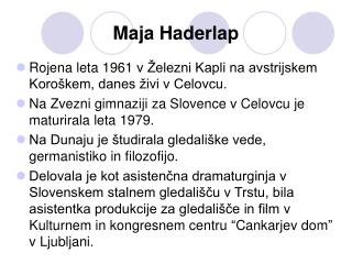 Maja Haderlap