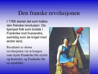 Den franske revolusjonen