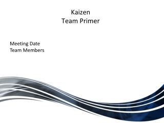 Kaizen Team Primer