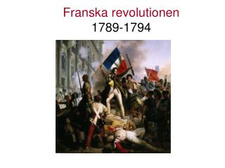 Franska revolutionen 1789-1794
