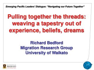 Emerging Pacific Leaders’ Dialogue: “Navigating our Future Together”