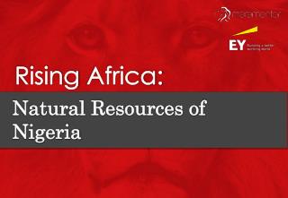 Rising africa natural resources of nigeria