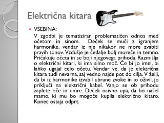 Električna kitara