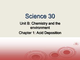 Science 30