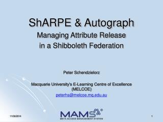 ShARPE &amp; Autograph