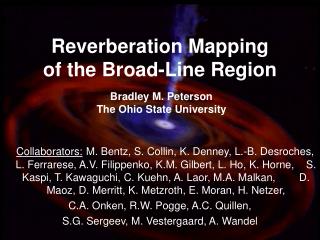 Reverberation Mapping of the Broad-Line Region