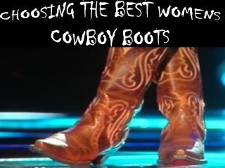 Ankle Cowboy Boots Women- Get Best Support To Your Ankle!