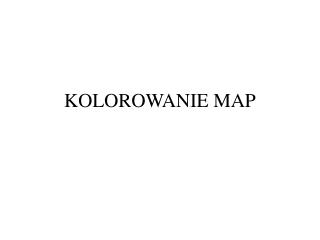 KOLOROWANIE MAP